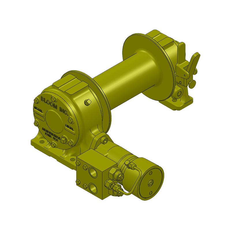Series 1000 worm gear pulling winches Bloom Manufacturing